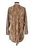 Cato Brown Long Sleeve Blouse Size S - photo 2