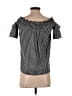 Laju 100% Cotton Black Short Sleeve Blouse Size XS - photo 2