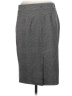 Chaps Plaid Gray Formal Skirt Size 6 - photo 2
