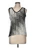 By & By 100% Polyester Silver Sleeveless Blouse Size M - photo 1