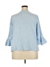 Crown & Ivy Blue 3/4 Sleeve Blouse Size XXL - photo 2
