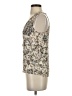Allude 100% Silk Tan Sleeveless Top Size S - photo 5