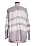 She + Sky Stripes Purple Pullover Sweater Size M - photo 2