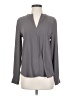 Ann Taylor Gray Long Sleeve Blouse Size XS - photo 1