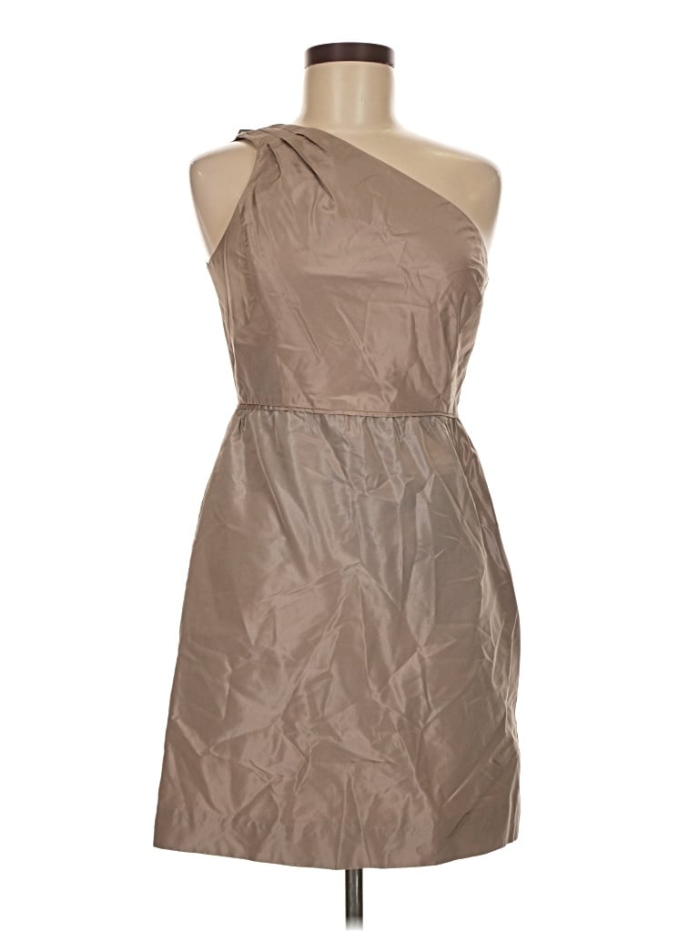 Jcrew Cocktail Dress In Brown