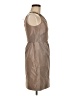 J.Crew 100% Silk Metallic Tan Cocktail Dress Size 6 (petite) - photo 4