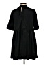 Assorted Brands 100% Polyester Solid Black Casual Dress Size 10 - photo 2