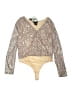 Sincerely Jules Gold Bodysuit Size M - photo 1
