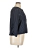 Soho 100% Polyester Polka Dots Blue 3/4 Sleeve Blouse Size XL - photo 4