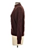 Ann Taylor Solid Burgundy Turtleneck Sweater Size XS - photo 5