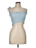 American Threads Blue Sleeveless Top Size M - photo 1