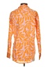 Solid & Striped 100% Cotton Animal Print Orange Long Sleeve Blouse Size XS - photo 2