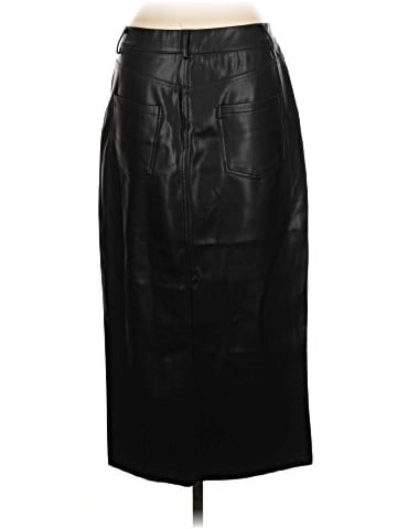 RolyPoly Faux Leather Skirt (view 2)