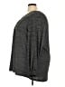 BLOOMCHIC Gray Long Sleeve Blouse Size 26 - photo 5