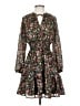 Old Navy Floral Black Casual Dress Size XS - photo 1