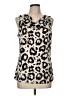 Unbranded Ivory Sleeveless Blouse Size M (estimated) - photo 1