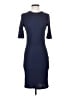 H&M Solid Blue Cocktail Dress Size S - photo 1
