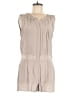 BCBGMAXAZRIA 100% Silk Tan Romper Size M - photo 1