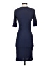H&M Solid Blue Cocktail Dress Size S - photo 2
