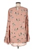 Premise Studio 100% Polyester Pink Long Sleeve Blouse Size M - photo 2