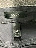 Aqua Chevron-herringbone Black Jeans Size 28 waist - photo 7