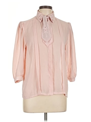 Karen Scott 3/4 Sleeve Blouse (view 1)