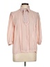 Karen Scott 100% Polyester Pink 3/4 Sleeve Blouse Size 10 - photo 1