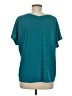 Unbranded 100% Polyester Teal Short Sleeve T-Shirt Size M (estimated) - photo 2