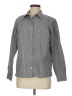 Westbound 100% Cotton Houndstooth Gray Long Sleeve Button-Down Shirt Size M - photo 1