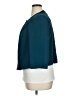 Studio One Color Block Teal Jacket Size 16W - photo 5