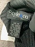 Style&Co Black Sweater Vest Size M - photo 7