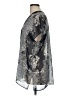 CAbi 100% Polyester Silver Kimono Size M - photo 5
