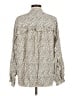 Max Studio Paisley Ivory Long Sleeve Blouse Size M - photo 2