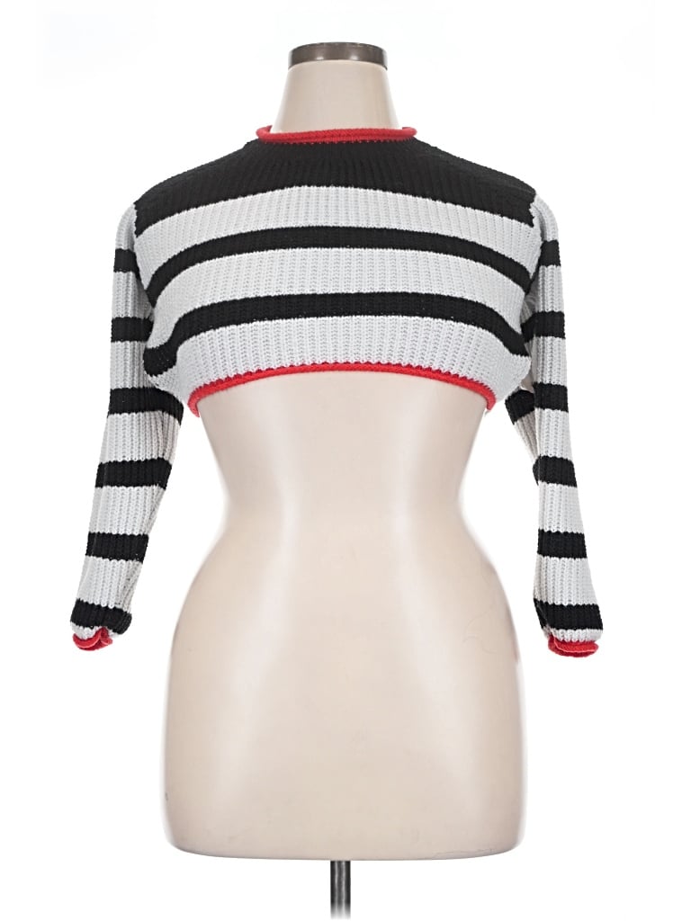 Pre-owned Shein Turtleneck Sweater In Silver