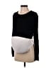 Seraphine Black Long Sleeve Top Size 8 - photo 1
