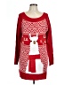 Holiday Time 100% Acrylic Red Pullover Sweater Size L - photo 1