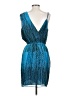 Bebe Blue Cocktail Dress Size S - photo 2