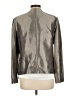 Kasper 100% Polyester Metallic Silver Jacket Size L (estimated) - photo 2