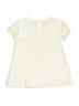 BCBGirls Ivory Short Sleeve Top Size 5 - photo 2