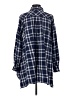 Annabelle Plaid Blue Long Sleeve Button-Down Shirt Size S - photo 2