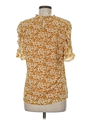 Sara Michelle Short Sleeve Blouse (view 2)