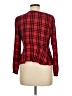 Venus 100% Rayon Red Long Sleeve Blouse Size 10 - photo 2