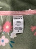 Carter's 100% Polyester Floral Green Vest 0-3 MO / 3 MO - photo 3