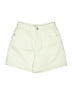 Zara Solid Ivory Khaki Shorts Size 2 - photo 1