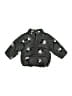 H&M 100% Polyester Stars Black Snow Jacket 6-9 MO / 9 MO - photo 1