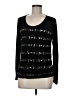 Laura Ashley Black Long Sleeve Top Size M (petite) - photo 1
