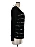 Laura Ashley Black Long Sleeve Top Size M (petite) - photo 4
