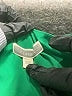 Pleione 100% Polyester Green 3/4 Sleeve Blouse Size L - photo 6