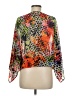 Sydney Gregory 100% Polyester Orange 3/4 Sleeve Blouse Size M - photo 2