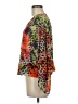 Sydney Gregory 100% Polyester Orange 3/4 Sleeve Blouse Size M - photo 5